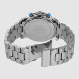 Michael Kors Runway Stop Hunger Blue Dial Silver Steel Strap Watch for Women - MK7427 Authentic Buy Shop Now