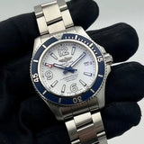 Breitling Superocean 42mm White Dial Silver Steel Strap Watch for Men - A17366D81A1A1 Authentic Buy Shop Now