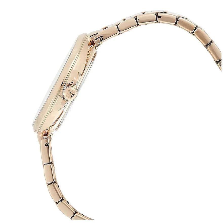 Tommy Hilfiger Angela Quartz White Dial Rose Gold Steel Strap Watch for Women - 1782124 Authentic Buy Shop Now