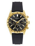Guess Sport Multifunctional Black Dial Black Rubber Strap Watch for Men - GW0332G2 Authentic Buy Shop Now