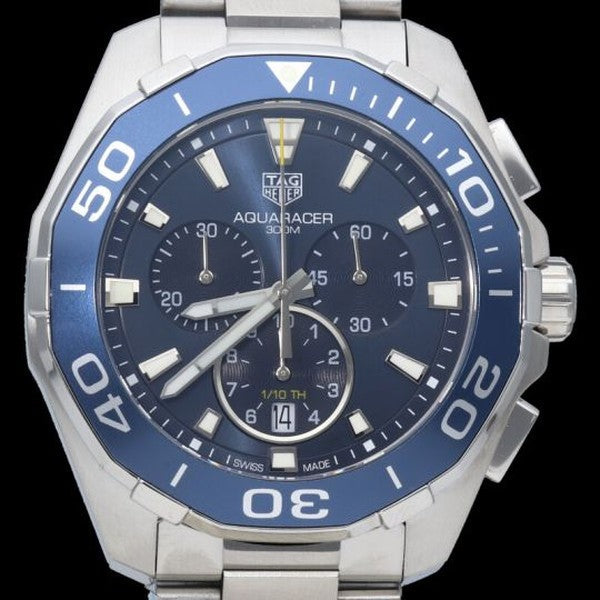 Tag Heuer Aquaracer Blue Dial Watch for Men - CAY111B.BA0927 Authentic Buy Shop Now