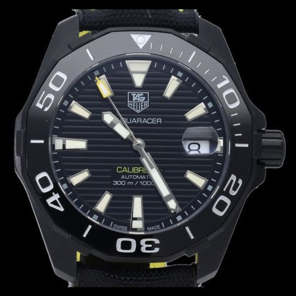 Tag Heuer Aquaracer Black Dial Watch for Men - WAY218A.FC6362 Authentic Buy Shop Now