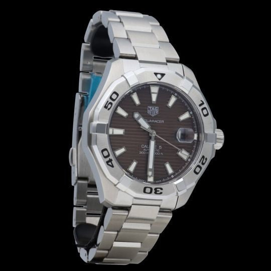 Tag Heuer Aquaracer Sunray Brown Dial Watch for Men - WAY2018.BA0927 Authentic Buy Shop Now