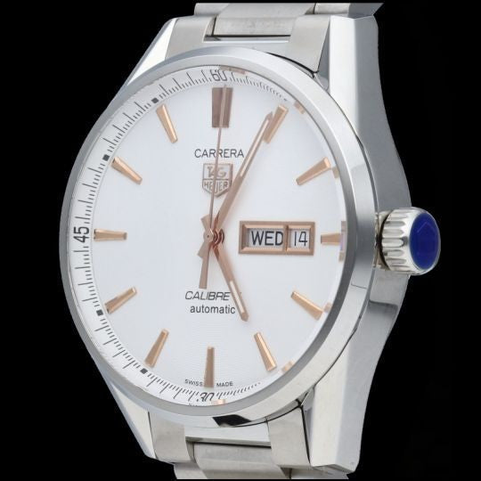 Tag Heuer Carrera White Dial Watch for Men - WAR201D.BA0723 Authentic Buy Shop Now