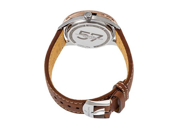Breitling Superocean Heritage '57 Black Dial Brown Leather Strap Watch for Men - U10370121B1X1 Authentic Buy Shop Now