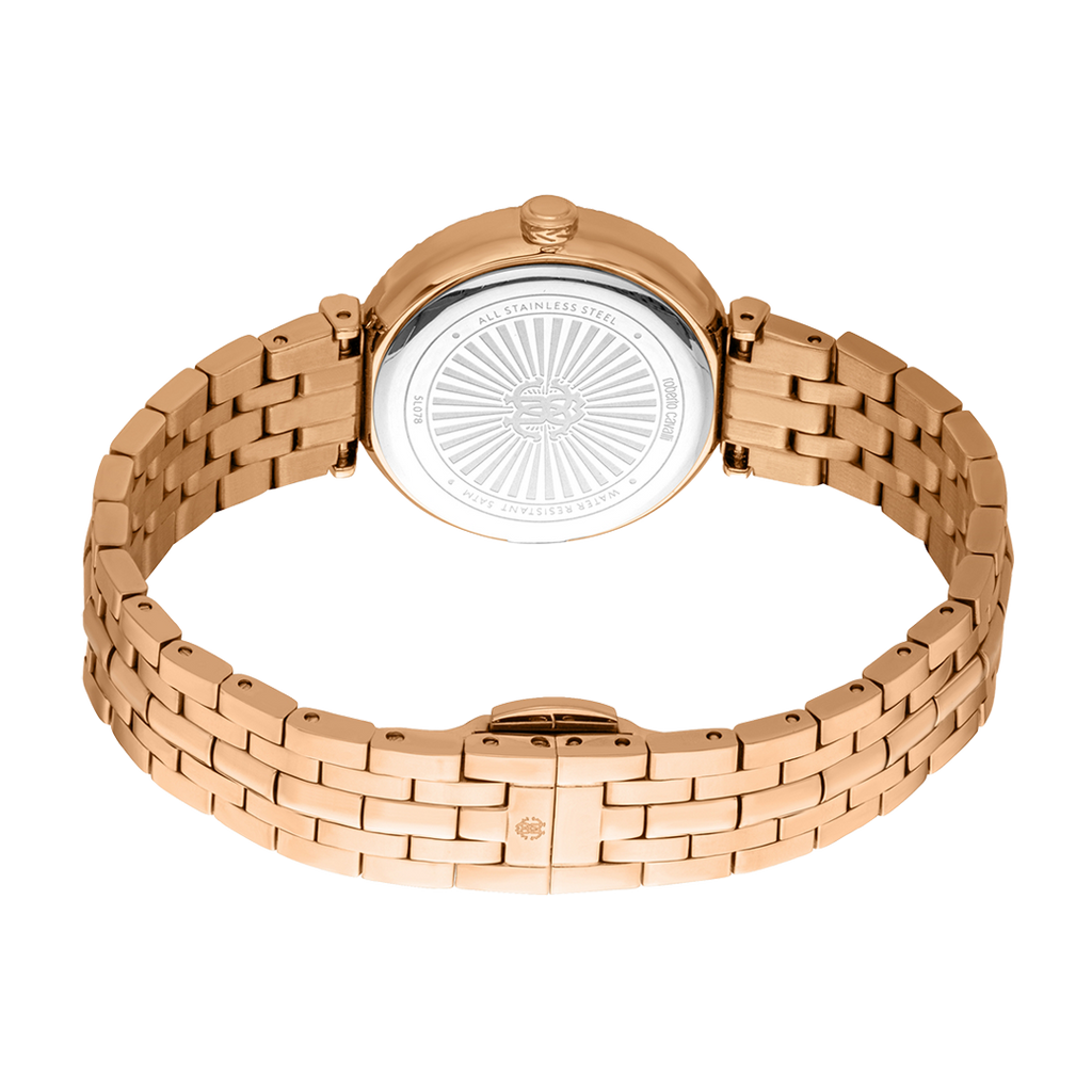 Just Cavalli Chiarezza Snake Core Rose Gold Dial Rose Gold Steel Strap Watch for Women - RC5L078M0045 Authentic Buy Shop Now