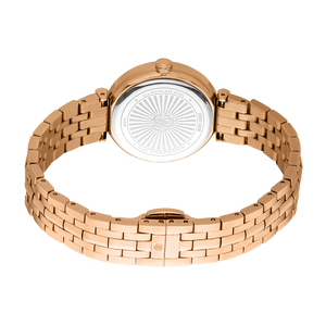 Just Cavalli Chiarezza Snake Core Rose Gold Dial Rose Gold Steel Strap Watch for Women - RC5L078M0045 Authentic Buy Shop Now