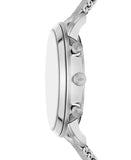 Fossil Neutra Chronograph Silver Dial Silver Steel Strap Watch for Women - ES5217 Authentic Buy Shop Now