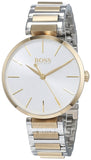 Hugo Boss Allusion Quartz Silver Dial Two Tone Steel Strap Watch For Women - 1502417 Authentic Buy Shop Now
