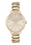 Hugo Boss Signature Gold Dial Gold Stainless Steel Strap Watch for Women - 1502540 Authentic Buy Shop Now