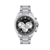 Hugo Boss Driver Black Dial Silver Steel Strap Watch for Men - 1512883 Authentic Buy Shop Now