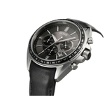 Hugo Boss Contemporary Sport Driver Black Dial Black Leather Strap Watch for Men - 1513085 Authentic Buy Shop Now