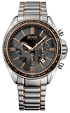 Hugo Boss Driver Sport Grey Dial Grey Steel Strap Watch for Men - 1513094 Authentic Buy Shop Now