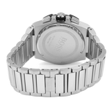 Hugo Boss Supernova Chronograph Blue Dial Silver Steel Strap Watch for Men - 1513360 Authentic Buy Shop Now