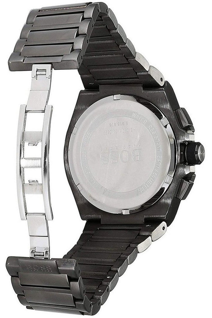 Hugo Boss Supernova Grey Dial Grey Steel Strap Watch for Men - 1513361 Authentic Buy Shop Now