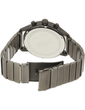 Hugo Boss Architectural Blue Dial Grey Steel Strap Watch for Men - 1513574 Authentic Buy Shop Now