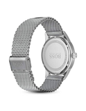 Hugo Boss Legacy Grey Dial Silver Mesh Bracelet Watch for Men - 1513673 Authentic Buy Shop Now