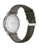 Hugo Boss Vesada Grey Dial Green Nylon Strap Watch for Men - 1513692 Authentic Buy Shop Now