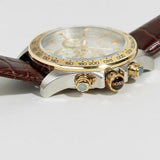 Hugo Boss Ikon White Dial Brown Leather Strap Watch for Men - 1513174 Authentic Buy Shop Now