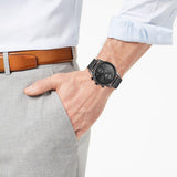 Hugo Boss Navigator Grey Dial Grey Mesh Bracelet Watch for Men - 1513674 Authentic Buy Shop Now