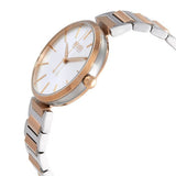 Hugo Boss Allusion Quartz Silver Dial Two Tone Steel Strap Watch For Women - 1502417 Authentic Buy Shop Now