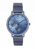 Hugo Boss Infinity Blue Dial Blue Mesh Bracelet Watch for Women - 1502518 Authentic Buy Shop Now