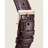 Hugo Boss Corporal White Dial Brown Leather Strap Watch for Men - 1513640 Authentic Buy Shop Now