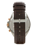 Hugo Boss Driver Chronograph Silver Dial Brown Leather Strap Watch For Men - 1512881 Authentic Buy Shop Now