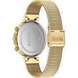 Hugo Boss Flawless White Dial Gold Mesh Bracelet Watch for Women - 1502552 Authentic Buy Shop Now