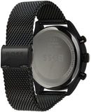Hugo Boss Gregor Chronograph Black Dial Black Mesh Bracelet Watch For Men - 1514065 Authentic Buy Shop Now