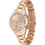 Hugo Boss Carnation Gold Dial Gold Steel Strap Watch for Women - 1502592 Authentic Buy Shop Now