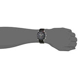 Hugo Boss Rafale Chronograph Black Dial Black Leather Strap Watch For Men - 1513390 Authentic Buy Shop Now