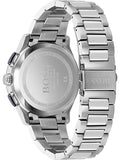 Hugo Boss Peak Chronograph Blue Dial Silver Steel Strap Watch for Men - 1513763 Authentic Buy Shop Now