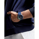 Hugo Boss Globetrotter Blue Dial Blue Silicone Strap Watch for Men - 1513821 Authentic Buy Shop Now
