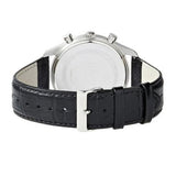 Hugo Boss Ambassador Chronograph Quartz Black Dial Black Leather Strap Watch For Men - HB1513194 Authentic Buy Shop Now