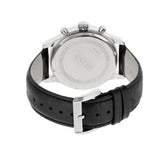 Hugo Boss Aeroliner Chronograph Quartz Black Dial Black Leather Strap Watch For Men - HB1512448 Authentic Buy Shop Now