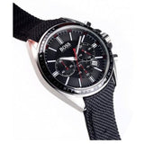 Hugo Boss Driver Black Dial Black Leather Strap Watch for Men -1513087 Authentic Buy Shop Now