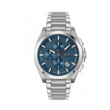 Hugo Boss Grandmaster Blue Dial Silver Steel Strap Watch for Men - 1513884 Authentic Buy Shop Now