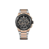 Hugo Boss Supernova Black Dial Two Tone Steel Strap Watch for Men - 1513358 Authentic Buy Shop Now