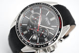Hugo Boss Driver Black Dial Black Leather Strap Watch for Men -1513087 Authentic Buy Shop Now