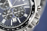 Hugo Boss Chronograph Driver Blue Dial Silver Steel Strap Watch for Men - 1513081 Authentic Buy Shop Now