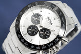 Hugo Boss Ikon White Dial Silver Steel Strap Watch for Men - 1512964 Authentic Buy Shop Now