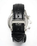 Hugo Boss Rafale Chronograph Quartz Blue Dial Black Leather Strap Watch For Men - HB1513391 Authentic Buy Shop Now
