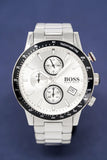 Hugo Boss Rafale Competitive Sport Silver Dial Silver Steel Strap Watch for Men - 1513511 Authentic Buy Shop Now