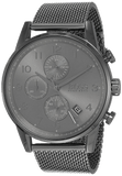 Hugo Boss Navigator Grey Dial Grey Mesh Bracelet Watch for Men - 1513674 Authentic Buy Shop Now