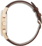 Hugo Boss Navigator Grey Dial Brown Leather Strap Watch for Men - 1513496 Authentic Buy Shop Now