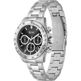 Hugo Boss Novia Black Dial Silver Steel Strap Watch for Women - 1502614 Authentic Buy Shop Now