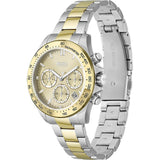 Hugo Boss Novia Gold Dial Two Tone Steel Strap Watch for Women - 1502618 Authentic Buy Shop Now