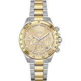 Hugo Boss Novia Gold Dial Two Tone Steel Strap Watch for Women - 1502618 Authentic Buy Shop Now
