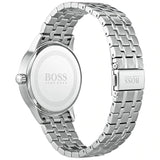 Hugo Boss Officer Black Dial Silver Steel Strap Watch for Men - 1513614 Authentic Buy Shop Now